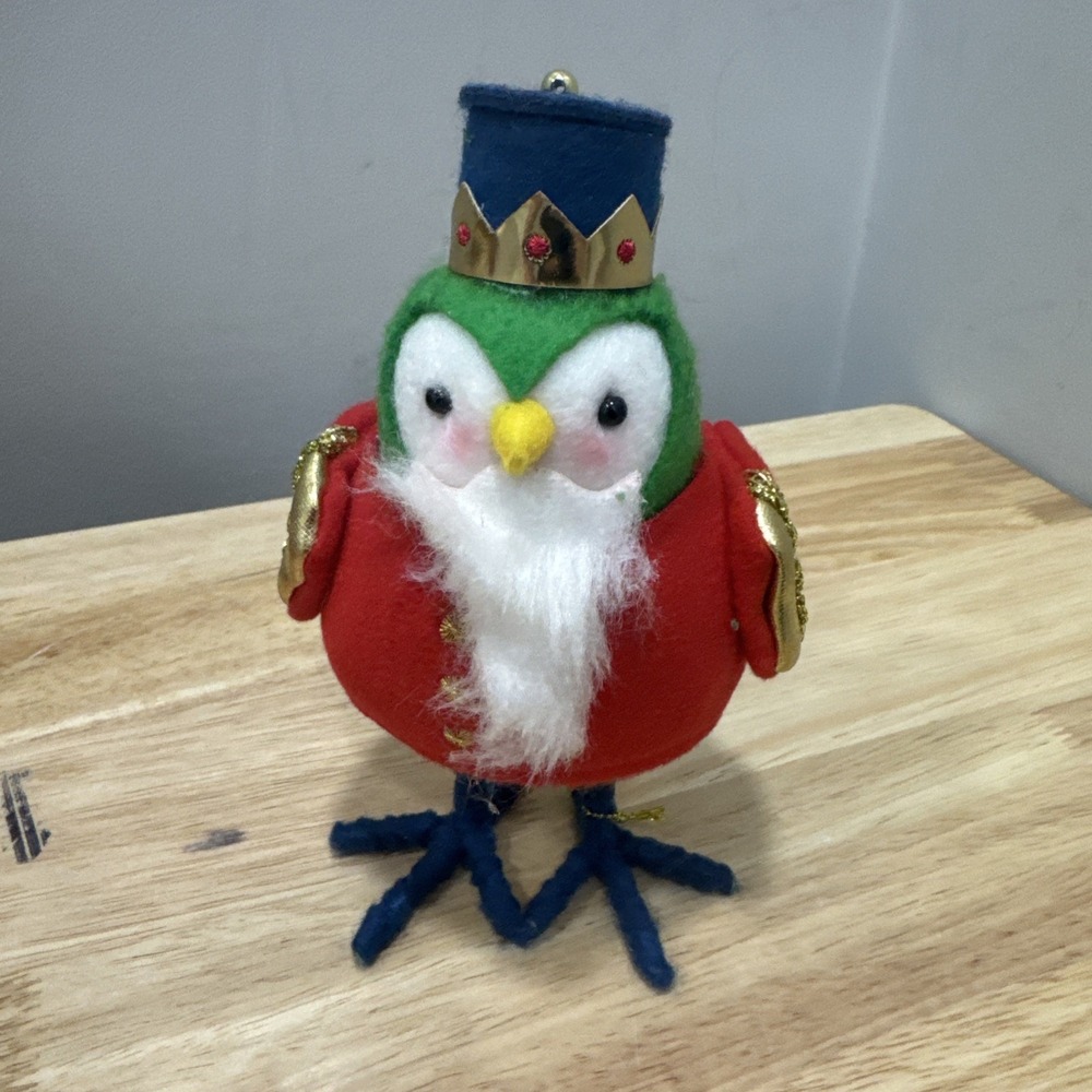 Target Feathery Friends Mikkel Christmas Bird‎ 2020 Toy Soldier Holiday Decor